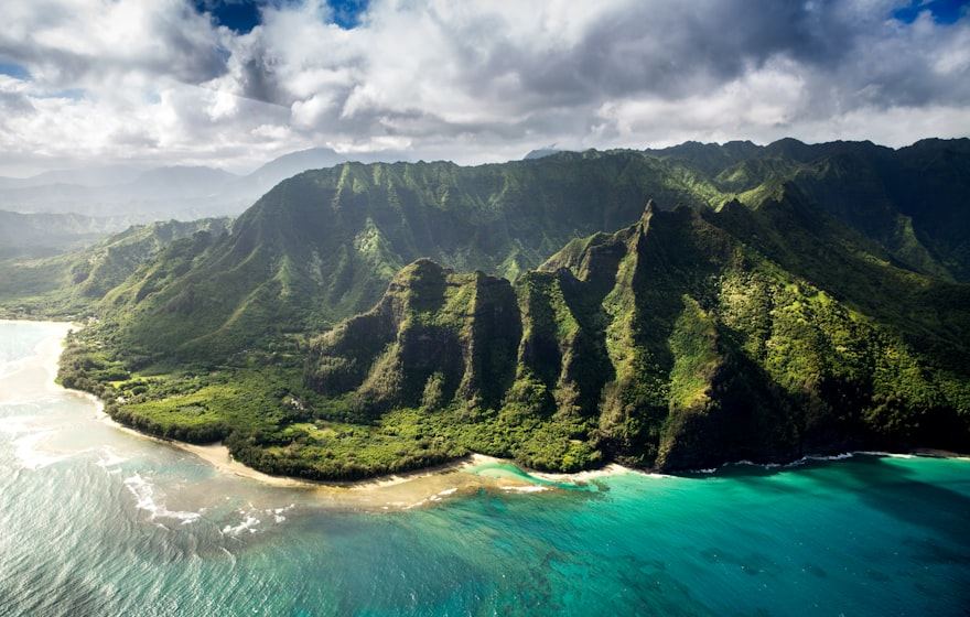 The Na Pali Coast, Kauai, Hawaii