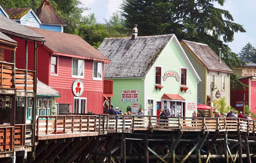 Creek Street, Ketchikan, Alaska