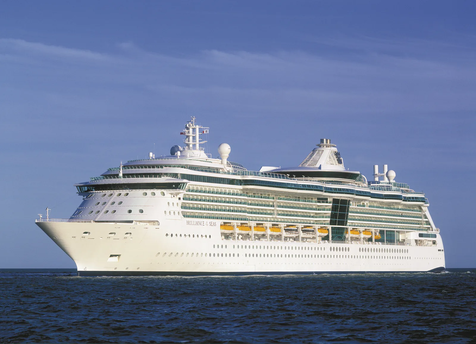 Brilliance of the Seas, the ship of the first leg