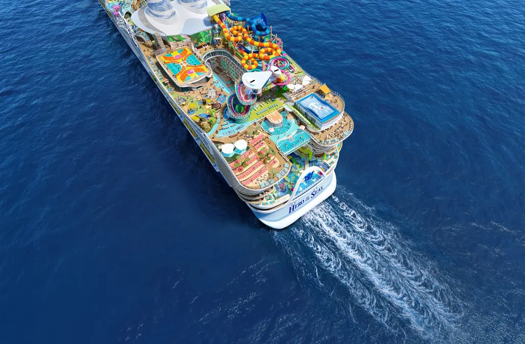 Hero of the Seas, the ship of the first leg