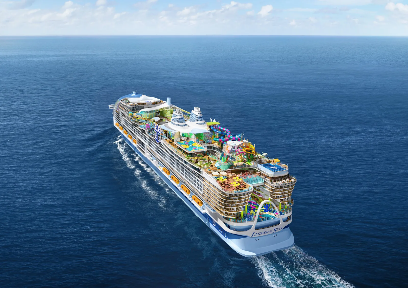 Legend of the Seas, the ship of the first leg