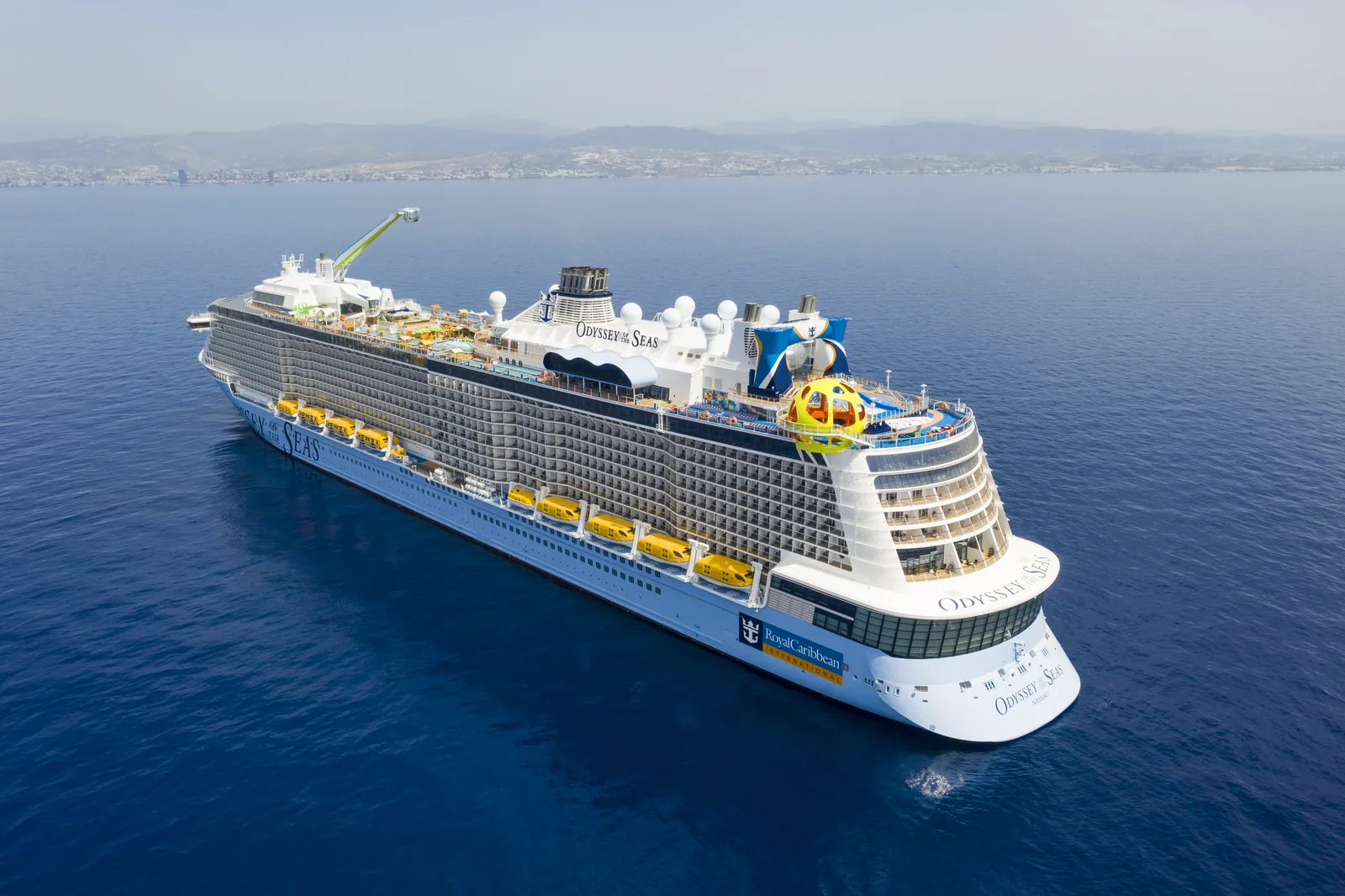 Odyssey of the Seas, the ship of the first leg