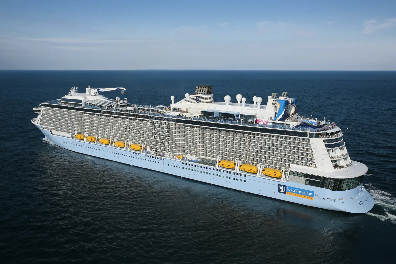Quantum of the Seas, the ship of the first leg