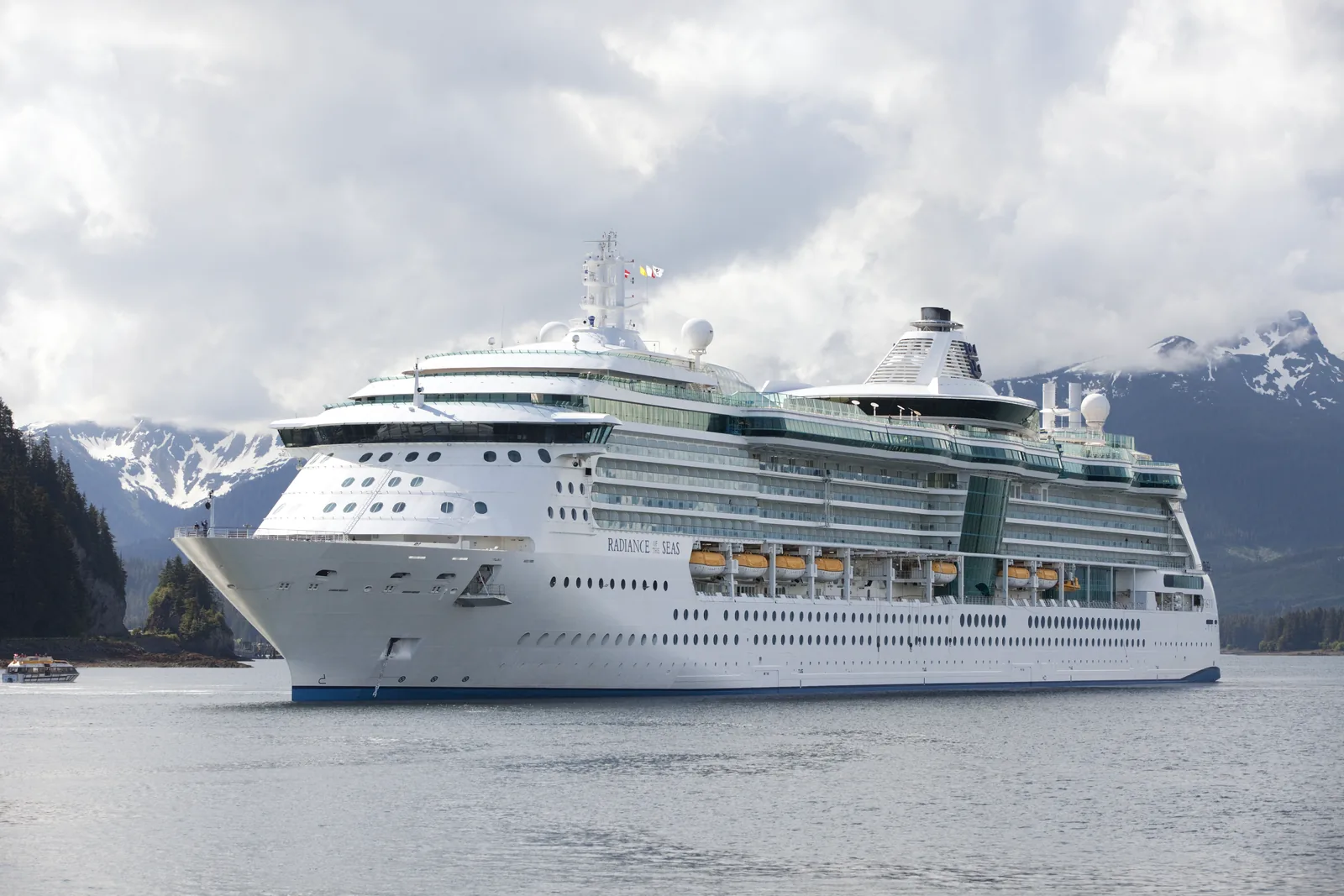 Radiance of the Seas, the ship of the first leg