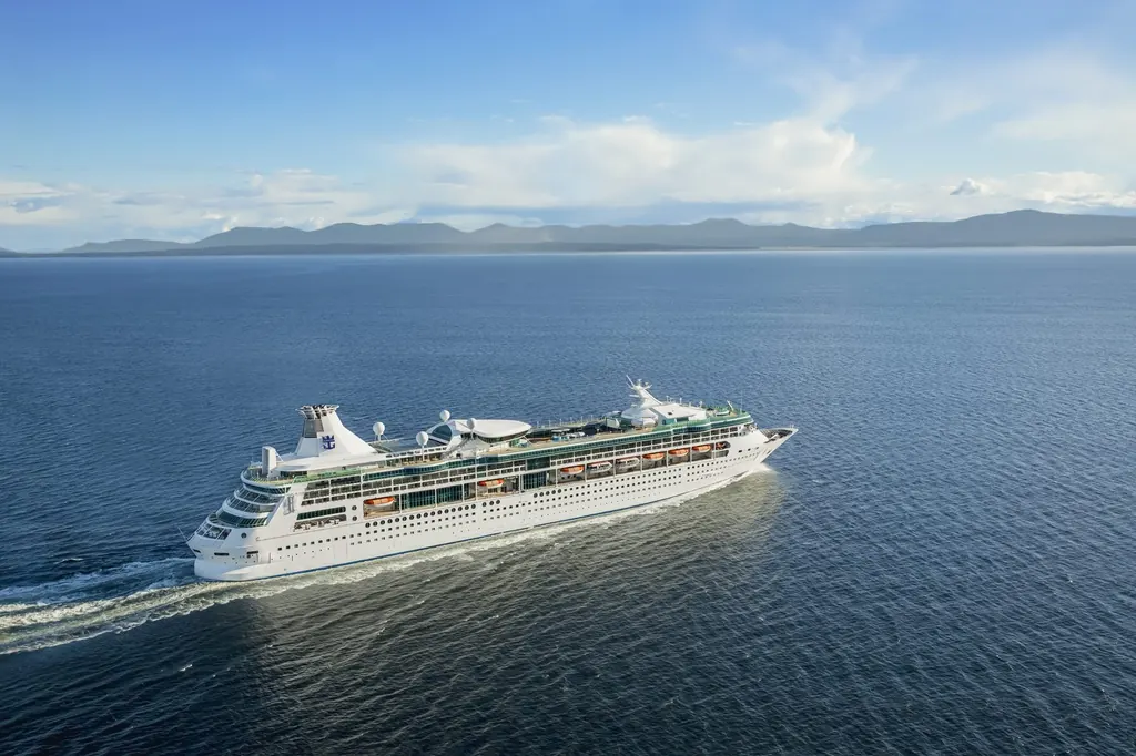 Rhapsody of the Seas, the ship of the first leg